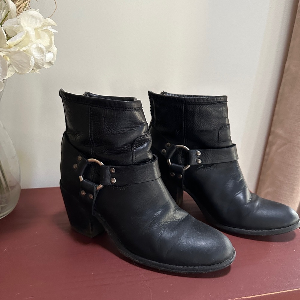 Frye Ankle Back Zip Boot